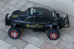 Custom Buggy Body Police Sheriff Style for Traxxas Slash 1/10 Shell Truck Car