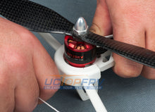 Load image into Gallery viewer, 2White&amp;2Black DJI F450 Snap on/off Prop Guard Quick Release Propeller Protector
