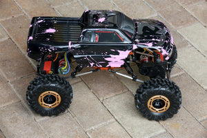 Custom Body Muddy Pink for Redcat Racing Rockslide / Everest 1/10