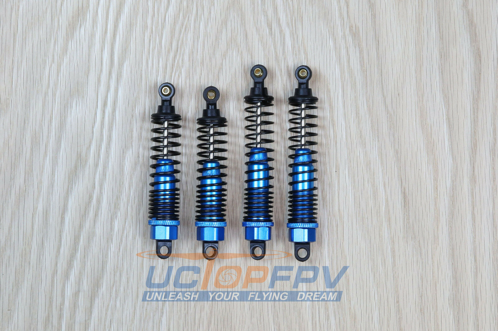 Aluminum Shock Damper Absorber Blue for Traxxas Stampede Slash 4X4 VXL 4mm