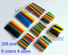 Load image into Gallery viewer, Assorted Heat Shrink Tube 328 Pcs for RC Hobbies Electronics Phantom Flamewheel
