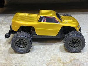 Custom Body Gold for ARRMA VORTEKS 3S BLX 1/10 Stadium Truck