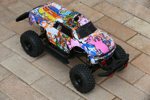 Custom Body Graffiti Pig for Traxxas TRX-4 Trail Crawler Truck Car Shell