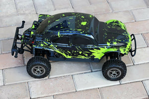 MOD REQUIRED READ! Custom Buggy Body Green Splash Beetle Bug for ARRMA Senton