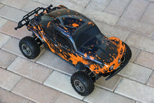 Load image into Gallery viewer, MOD REQUIRED READ! Custom Buggy Body Orange Splash Beetle Bug for ARRMA Senton
