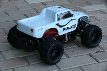 Load image into Gallery viewer, Custom Body Police Sheriff White for Redcat Volcano 1/10 Truck Car Shell 1:10
