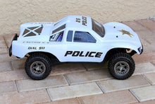 Load image into Gallery viewer, Custom Body Police Sheriff White for ARRMA Senton 4x4 3S / 6S BLX Cover Shell
