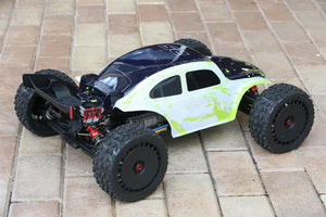 Custom Bug Body Muddy Green/WB for ARRMA 1/8 TALION 6S BLX Brushless Truggy