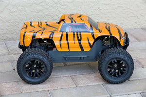 Custom Body Tiger Style for ARRMA GRANITE 4X4 2WD 3S BLX 1/10 Cover Shell