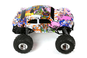 Custom Body Graffiti Buggy for Traxxas 1/10 Bigfoot / Stampede Truck Shell Cover