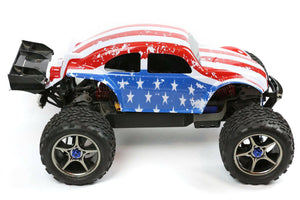 Custom Buggy Body American Flag for Traxxas E-Revo 1/10 Truck Car Shell 1:10