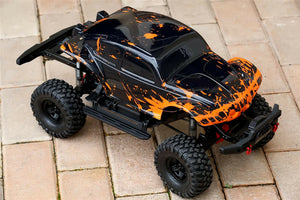 Custom Buggy Body Muddy Orange for Traxxas TRX-4 Trail Crawler Truck Car Shell