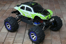 Load image into Gallery viewer, Custom Body Muddy Green/WB for Traxxas Summit 1/10 Volkswagen Baja Bug Beetle
