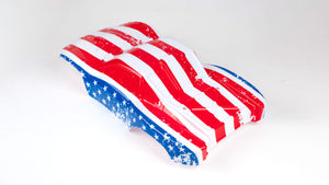 Custom Body USA Flag for Traxxas Summit / Slash 1/10 Truck Car Cover Shell