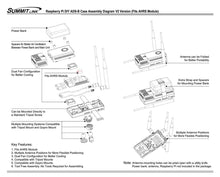 Load image into Gallery viewer, V2 White Case Dual Fans for Stratux ADS-B Kit Fits AHRS Module and GPYes
