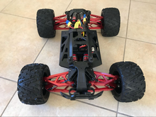 Load image into Gallery viewer, Full Set of Aluminum Suspension Arms Set Red for ARRMA Nero Big Rock BLX 6S
