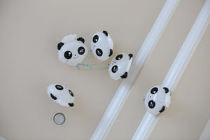 5pk Panda Foil Balloon Holiday Party Decoration Christmas Birthday Halloween