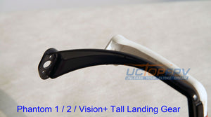 Black Tall Extended Landing Gear for DJI Phantom 1 2 Vision Wide and High