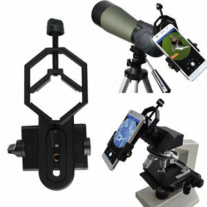 Universal Cell Phone Adapter Mount for Telescopes Binocular Monocular Microscope