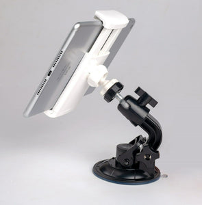 iPad Mini Clamp with suction cup car plane tripod mount for iPad Mini or Similar