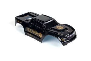 Custom Body Police Sheriff for V1 Traxxas Maxx 1/10 4X4 4WD Truck Shell Cover