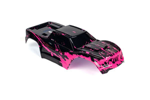 Custom Body Muddy Hot Pink for V1 Traxxas Maxx 1/10 4X4 4WD Truck Shell Cover