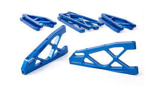 Full Set of Aluminum Suspension Arms Set Blue for ARRMA Nero Big Rock BLX 6S