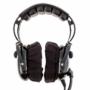 Pack of 2 Cloth Ear Cover for Pilot Aviation Headset Lightspeed David Clark