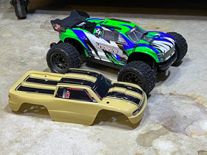 Custom Body Anti-Virus Theme for ARRMA VORTEKS 3S BLX 1/10 Stadium Truck