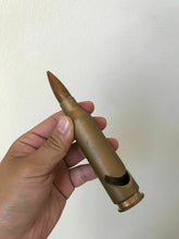 Load image into Gallery viewer, 3pk 50 CAL BMG Real Brass Bullet Bottle Opener Military Machine Gun Cartridge
