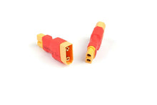 Load image into Gallery viewer, Pack of 2 XT90 Male To XT60 Female Connector Adapter for RC LiPo Battery
