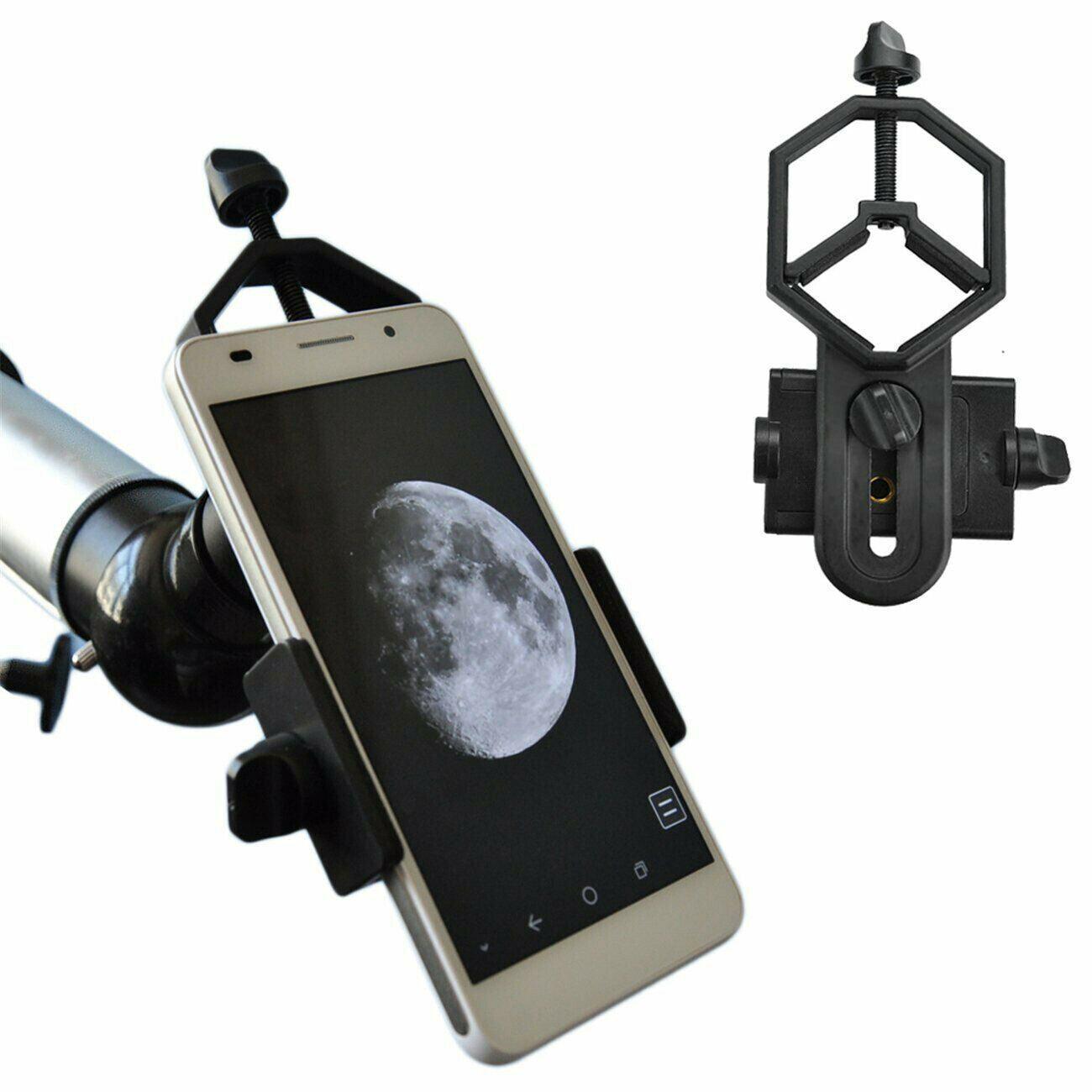 Cell Phone Adapter Mount for Telescopes Binocular Monocular Microscope