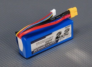 Turnigy 3S 2200mAh Lipo Battery Pack 11.1v 12v 20-30C 3 cell DJI Phantom FPV USA