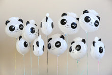 Load image into Gallery viewer, 10pk Panda Foil Balloon Holiday Party Decoration Christmas Birthday Halloween
