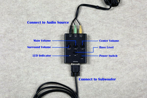 Logitech Z-5500 Computer Speakers Control Pod V2 Post636 Subwoofer Wired Remote