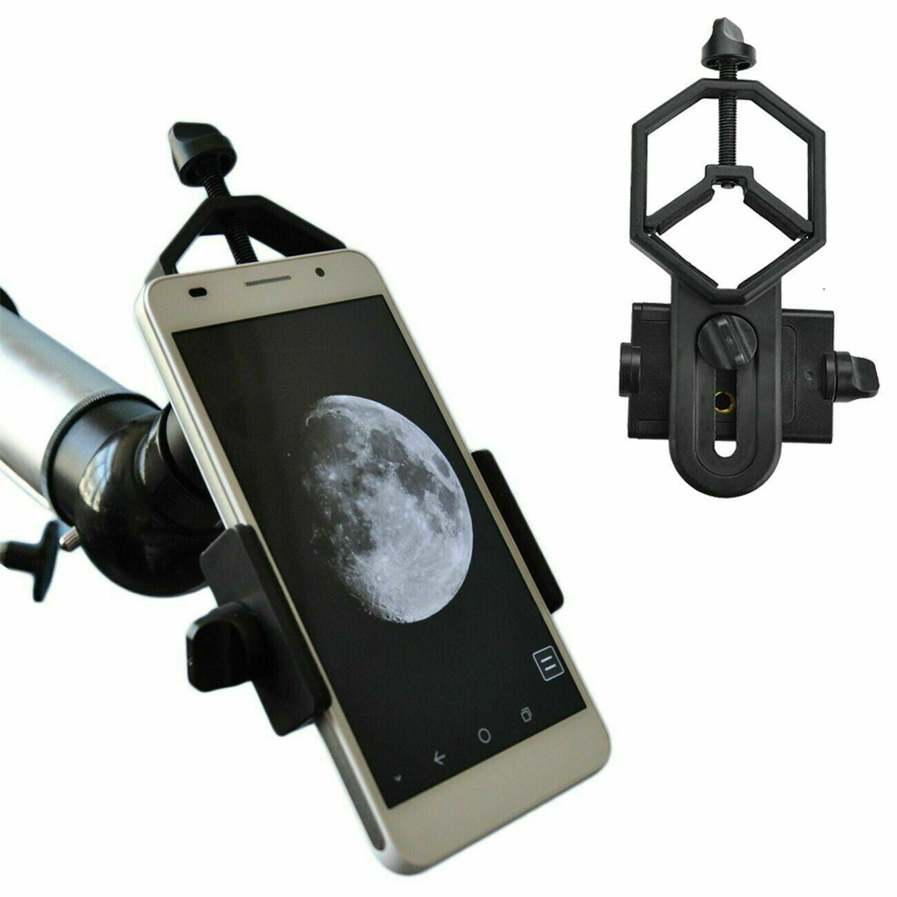 Universal Cell Phone Adapter Mount for Telescopes Binocular Monocular Microscope