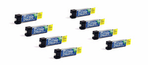 Pack of 8 150mah 1s 3.7v 25c Lipo Battery for E-Flite Hobbyzone Sport Cub S