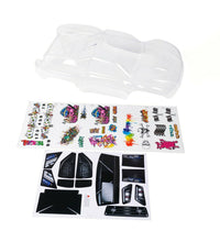 Load image into Gallery viewer, Custom Clear Body for Traxxas Slash All Editions Truck Car 1/10 with Decals
