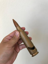 Load image into Gallery viewer, 50 Caliber BMG Real Brass Bullet Bottle Opener Military Machine Gun Cartridge
