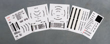 Load image into Gallery viewer, Sticker Set ID Marking Decal Black/White Combo for DJI Inspire Quadcopter
