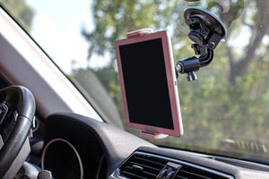 iPad Clamp with suction cup car plane tripod mount for iPad 10 or 11 inch