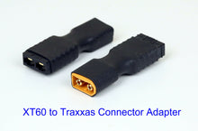 Load image into Gallery viewer, Pack of 2 XT60 to Traxxas TRX Connector Adapter x2 Summit e-Revo Slash Stampede
