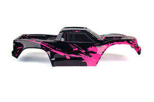 Custom Body Muddy Hot Pink for V1 Traxxas Maxx 1/10 4X4 4WD Truck Shell Cover