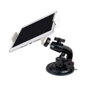 3pk Combo All Sizes iPad iPhone Clamp with suction cup car plane tripod mount