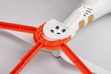 Load image into Gallery viewer, 2x Orange &amp; 2x Black Snap On/Off Prop Guards for DJI PHANTOM 1 2 3 VISION+ FC40
