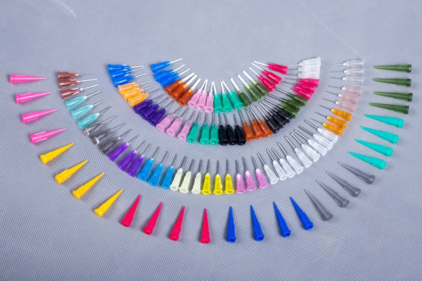 Huge Assortment of 120pcs Combo Needle Tips Multi Purpose Precision Applicator