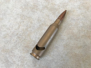 50 Caliber BMG Real Brass Bullet Bottle Opener Military Machine Gun Cartridge