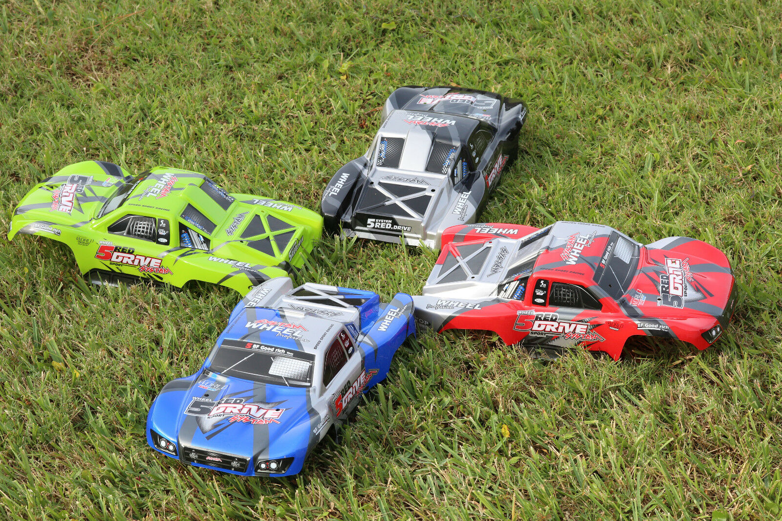 4pcs 4x Color Traxxas Truck Car Body 1/10 Slash 4x4 VXL Slayer Shell Cover 6811