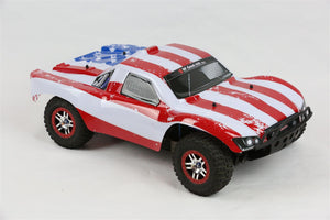 Custom Buggy Body American Flag Style for Traxxas Slash 1/10