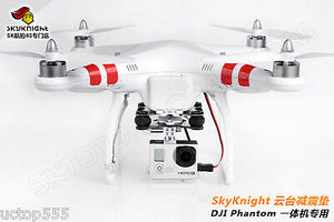 GoPro Hero 2 3 4 Anti Vibration Plate W/ Rubber Balls for DJI Phantom 1 2 3 Car